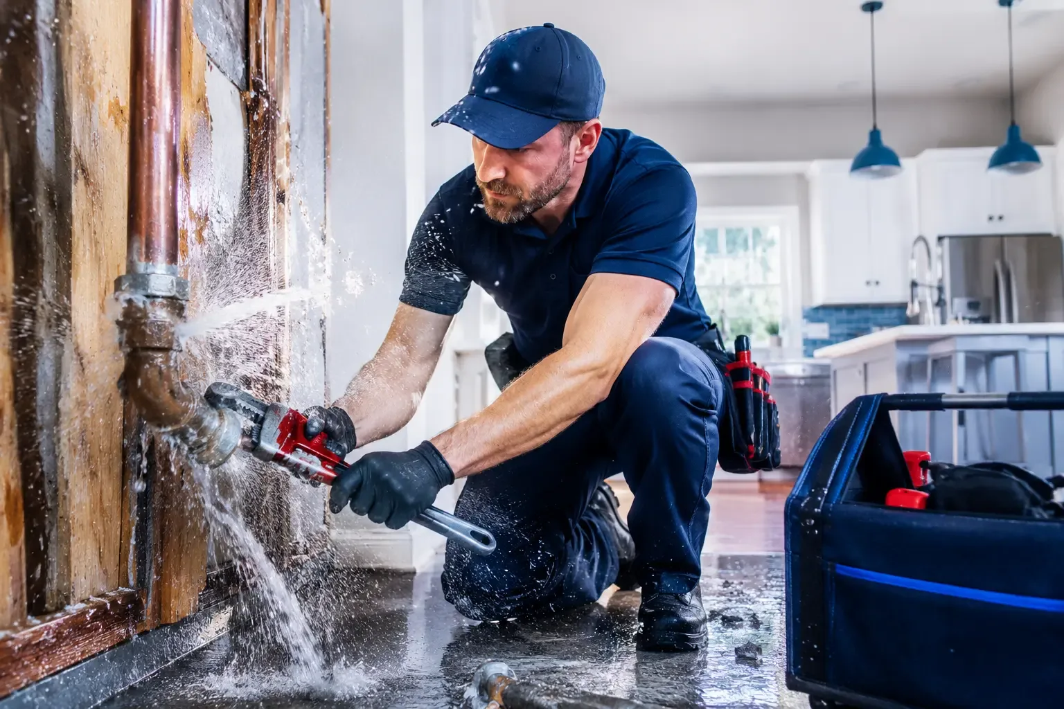 Local emergency pipe repair professionals in Kellyville, OK